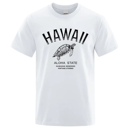 T-Shirt Hawaii Aloha State Schildkröte Herren