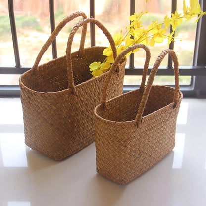 Rattan palm bag