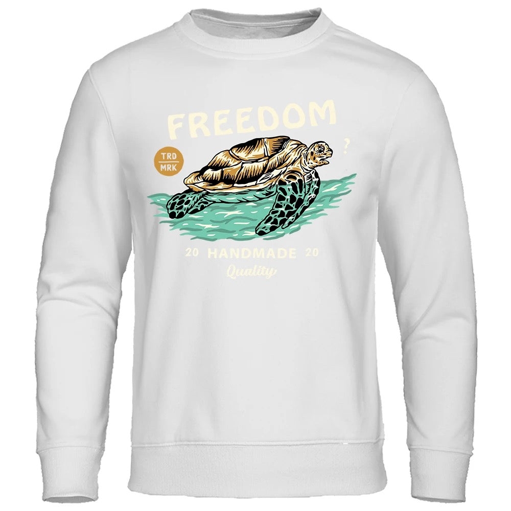 Turtle Freedom Men's Sweater