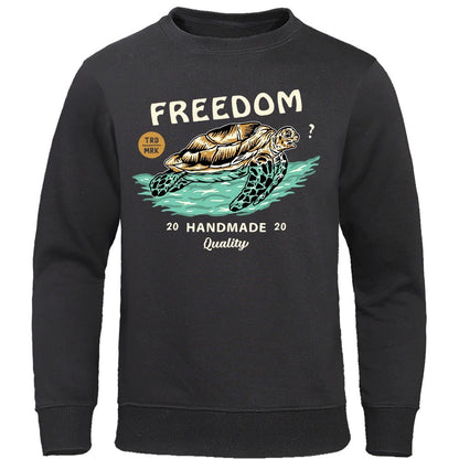 Turtle Freedom Men's Sweater