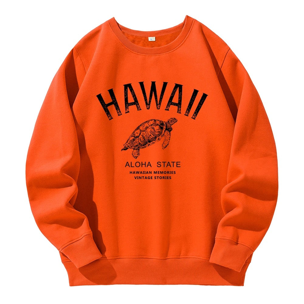 Pullover Schildkröte Hawaii Aloha State Herren